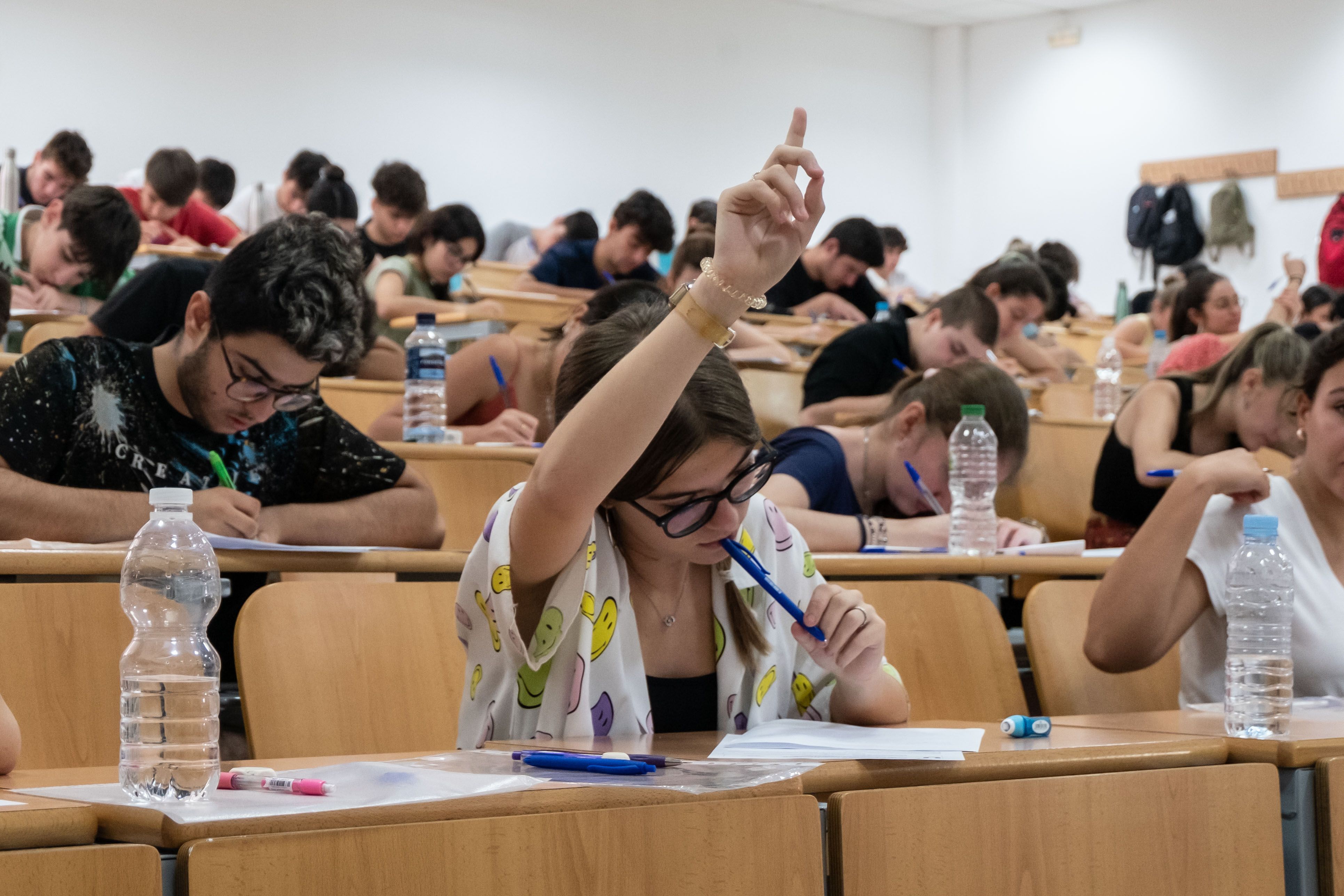 Imagen de la selectividad del año 2022.