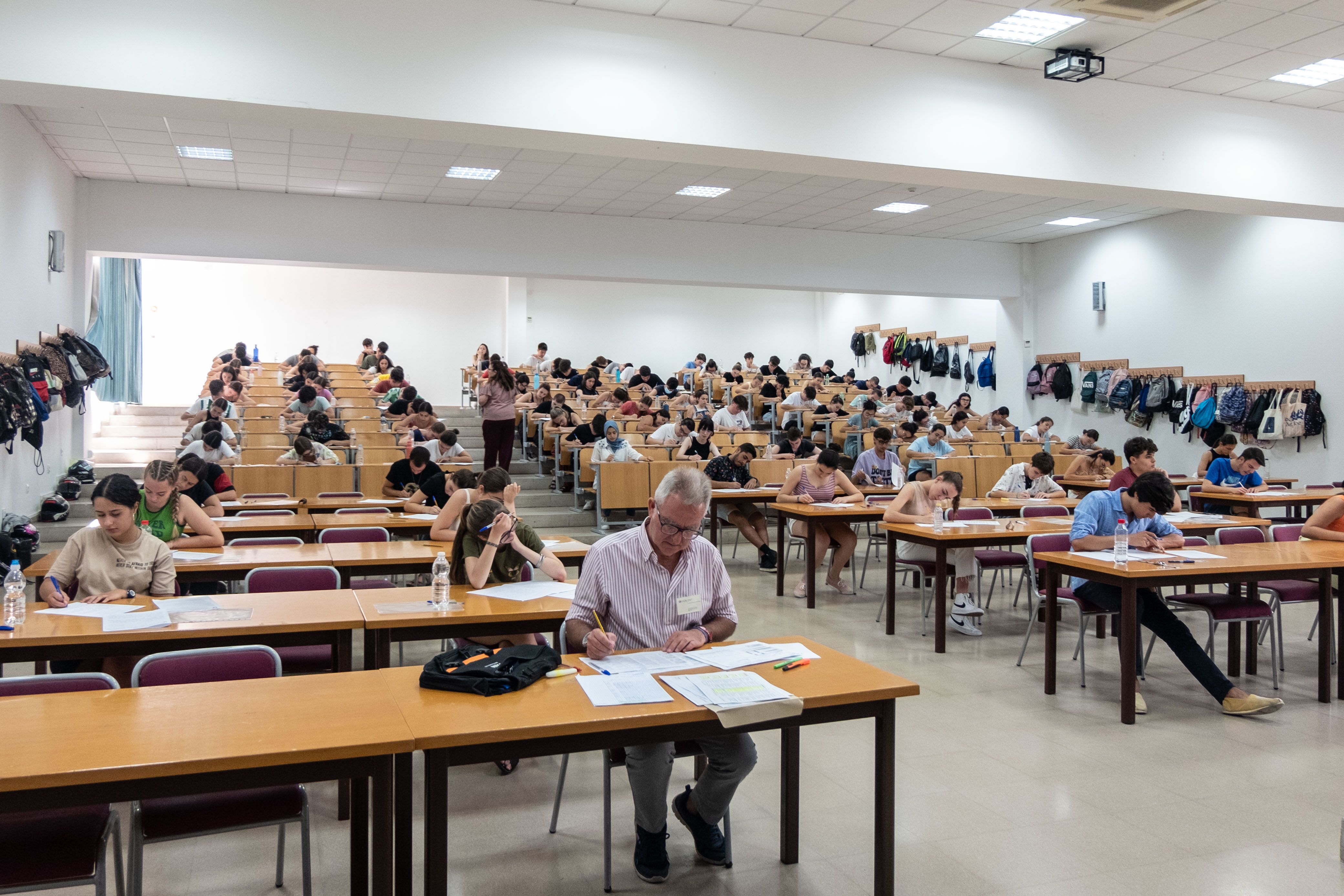 Imagen de la última prueba de selectividad. Andalucía abandona la mesa colaborativa para trabajar en la nueva EvAU.
