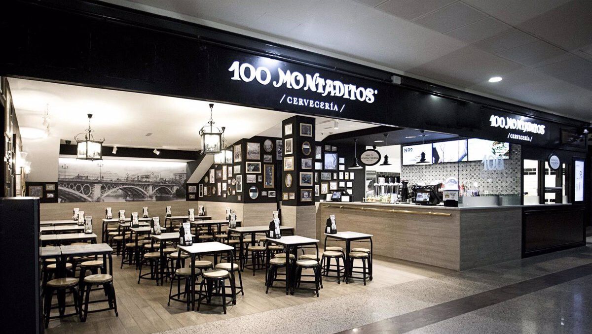 Un restaurante de lo 100 Montaditos en una imagen de archivo. 