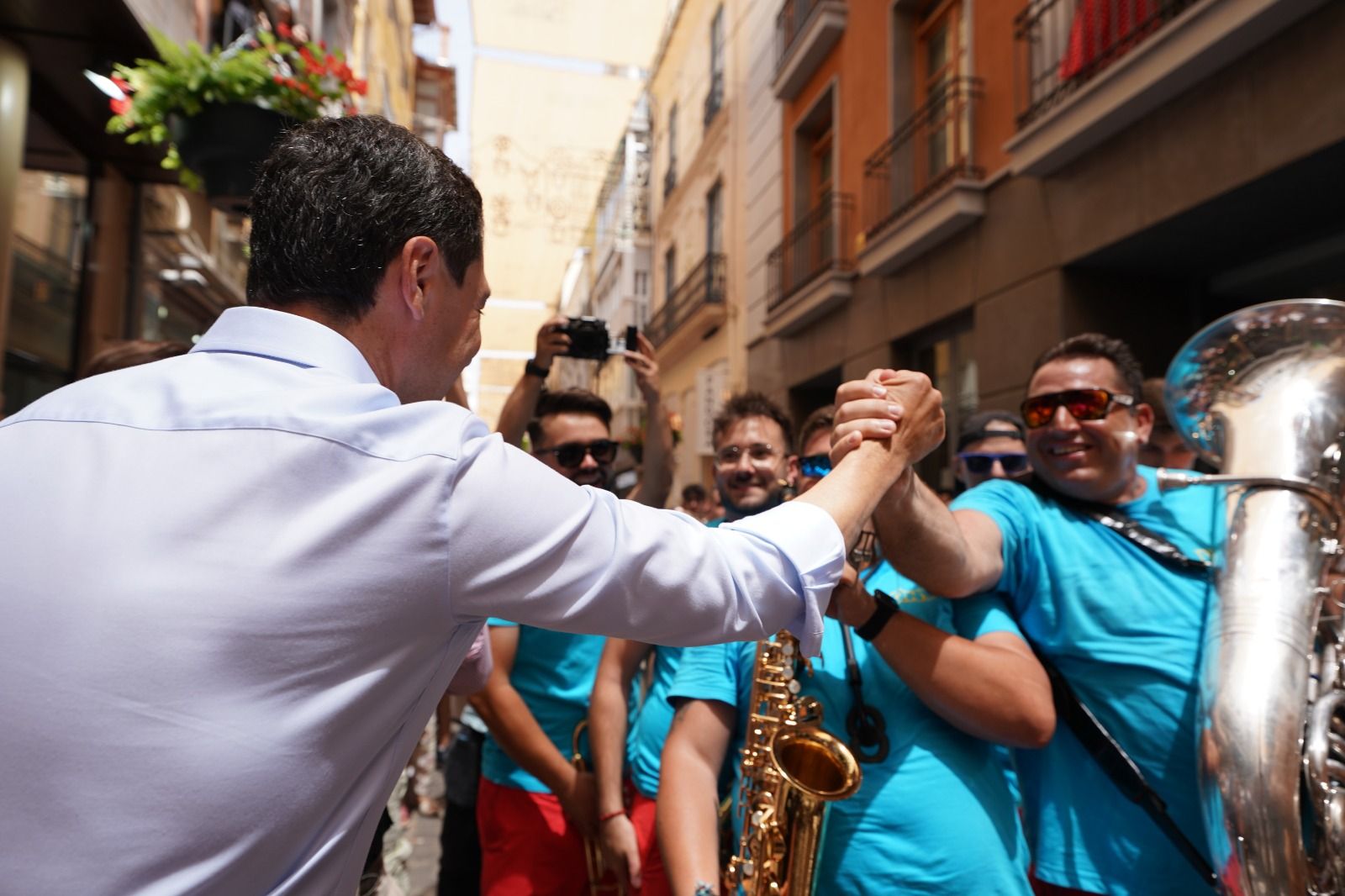 Moreno durante la campaña.