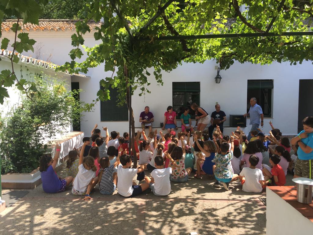 Imagen de una escuela de verano en la provincia de Cádiz.
