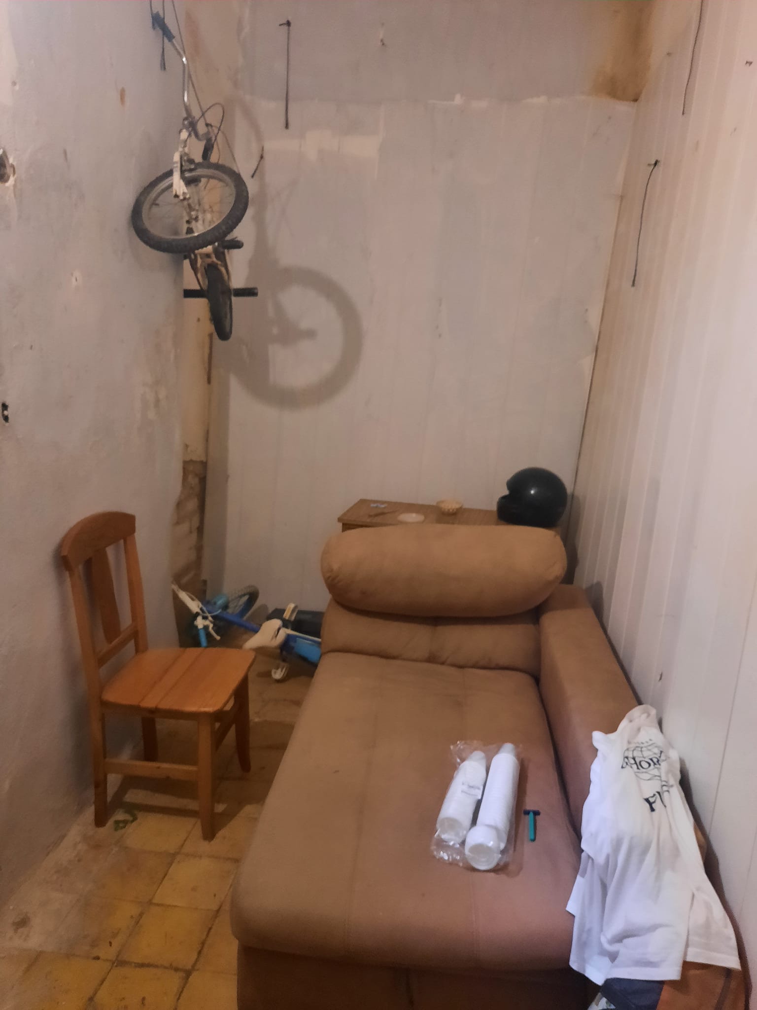 Una de las habitaciones.