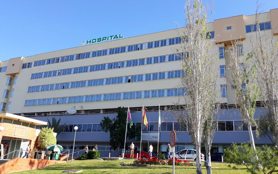 Fachada del Hospital Universitario Virgen de la Victoria de Benalmádena. FOTO: JUAN MIGUEL. 