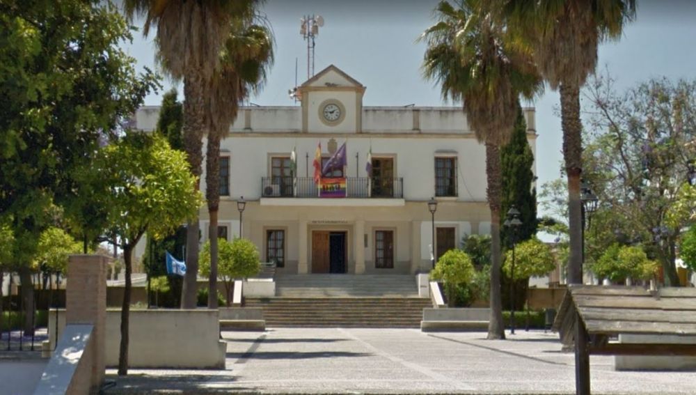 Ayuntamiento de Castilleja de Guzmán en una foto de Google Maps.