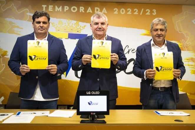 Presentación de la campaña de abonados de 2022/2023 del Cádiz CF.