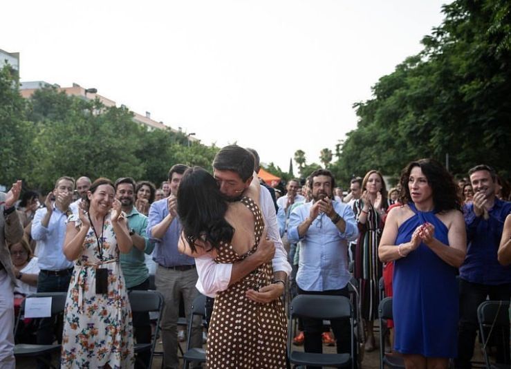 Arrimadas junto a Marín en un acto de Ciudadanos.