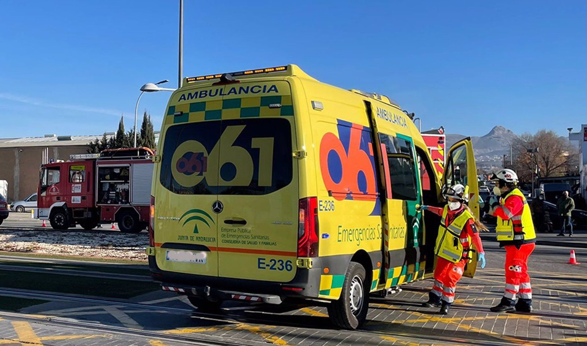 Ambulancia de emergencias.