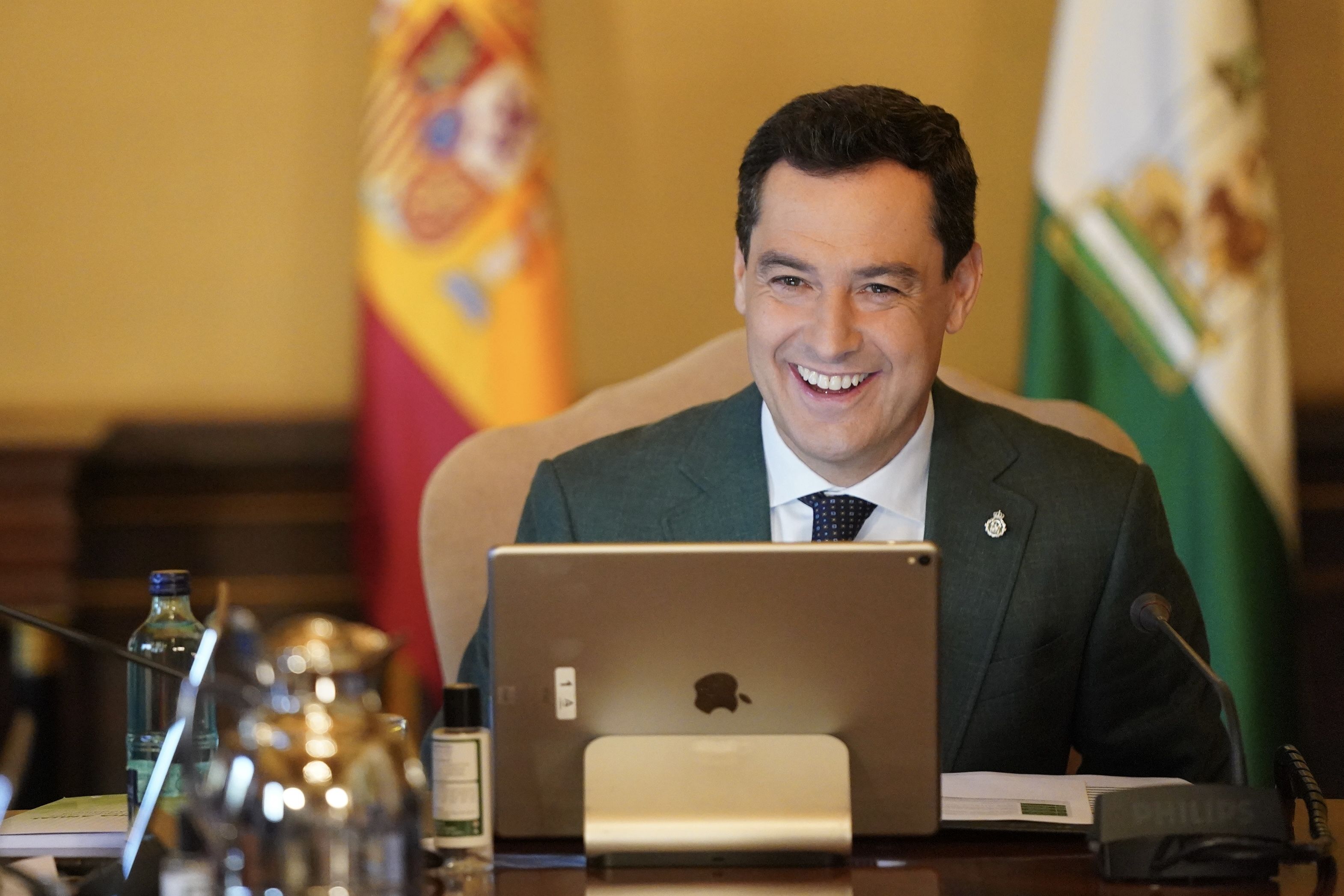 Moreno en el último Consejo de Gobierno.