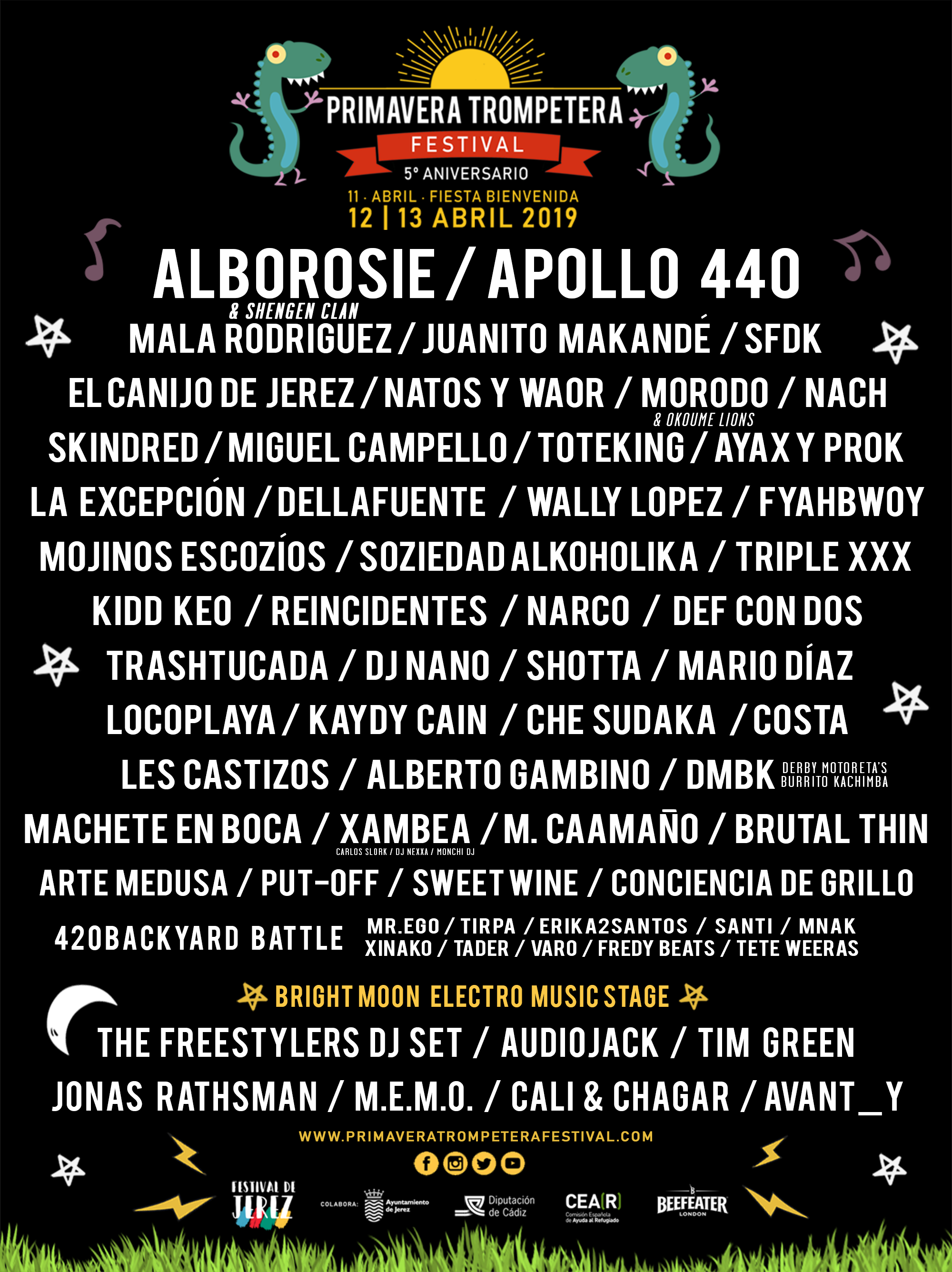 Cartel del Primavera Trompetera Festival 2019.