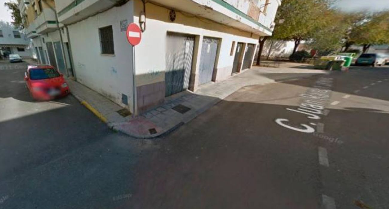 La calle de Andújar donde ha tenido lugar el apuñalamiento mortal.