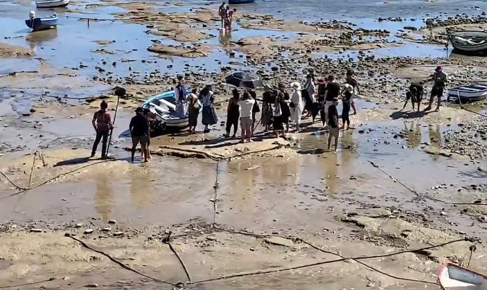 Captura del video del set de fotografía de Dior en la Caleta.
