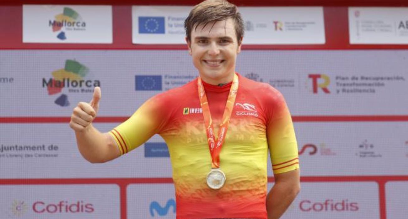 El nuevo campeón de España contrarreloj, Raúl García Pierna.   KERN PHARMA