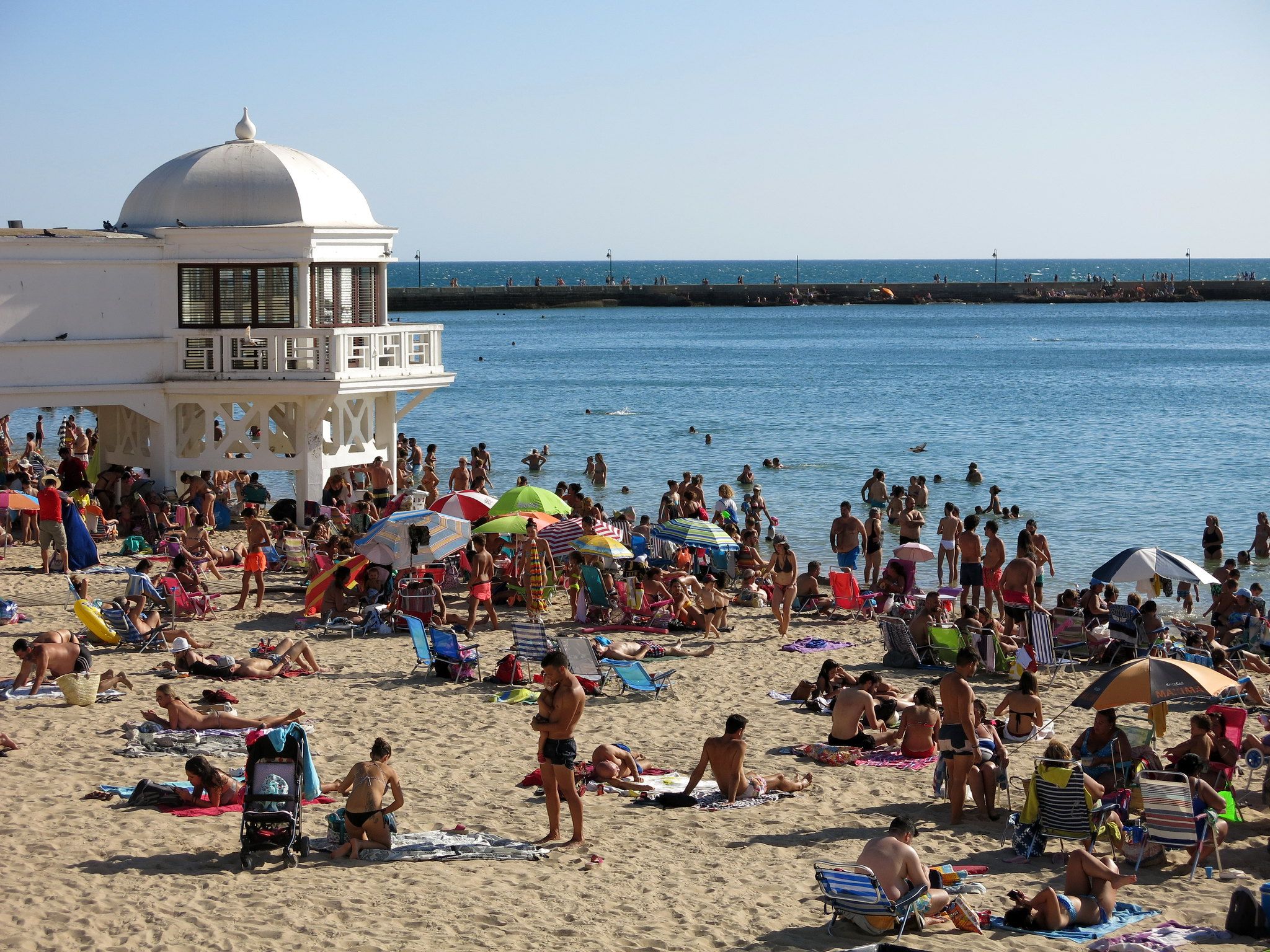Playa de La Caleta, en una imagen de archivo. FOTO: Paula Tetuán (Flickr.com)