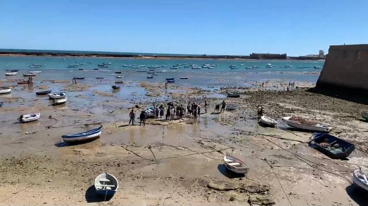 Dior, rodando en Cádiz.