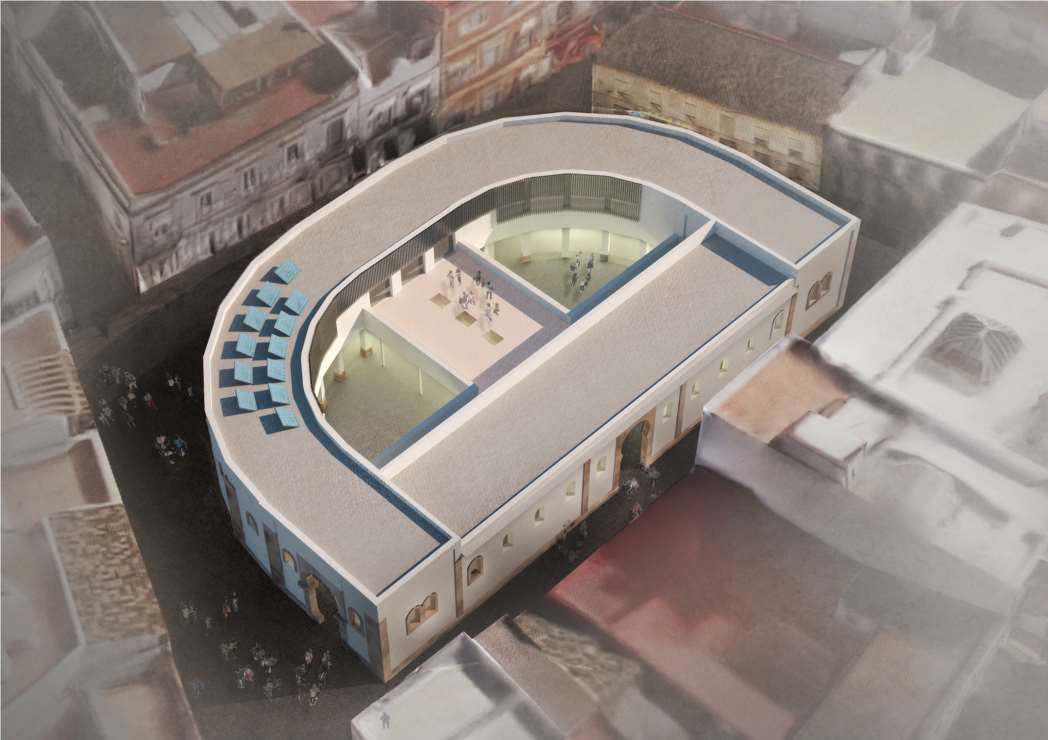 Proyecto de la nueva plaza de Abastos en El Puerto.