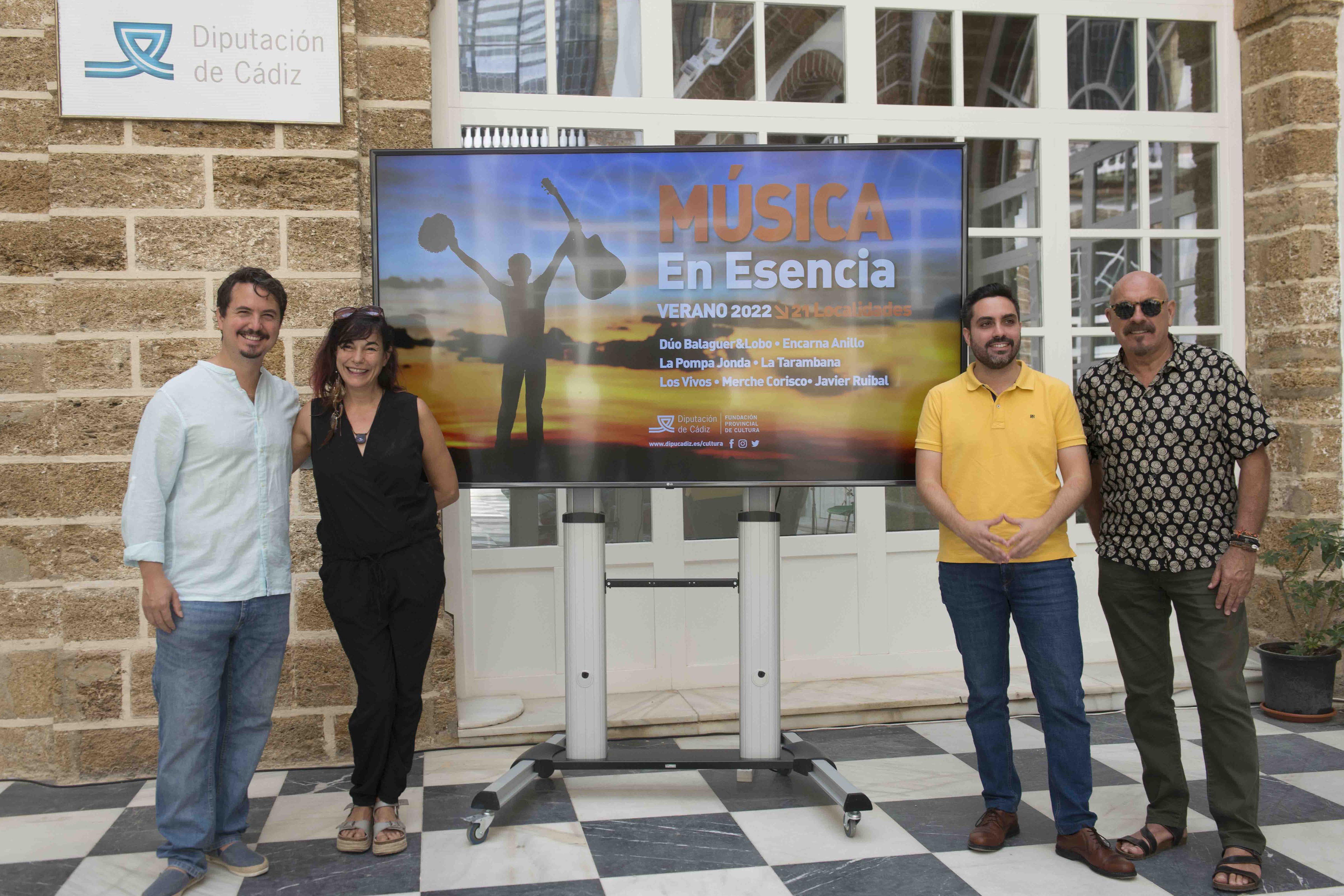 Antonio González Mellado, Javier Ruibal, Merche Corisco y Pituquete. La provincia de Cádiz se llena de conciertos gratuitos durante este verano: esta es la programación