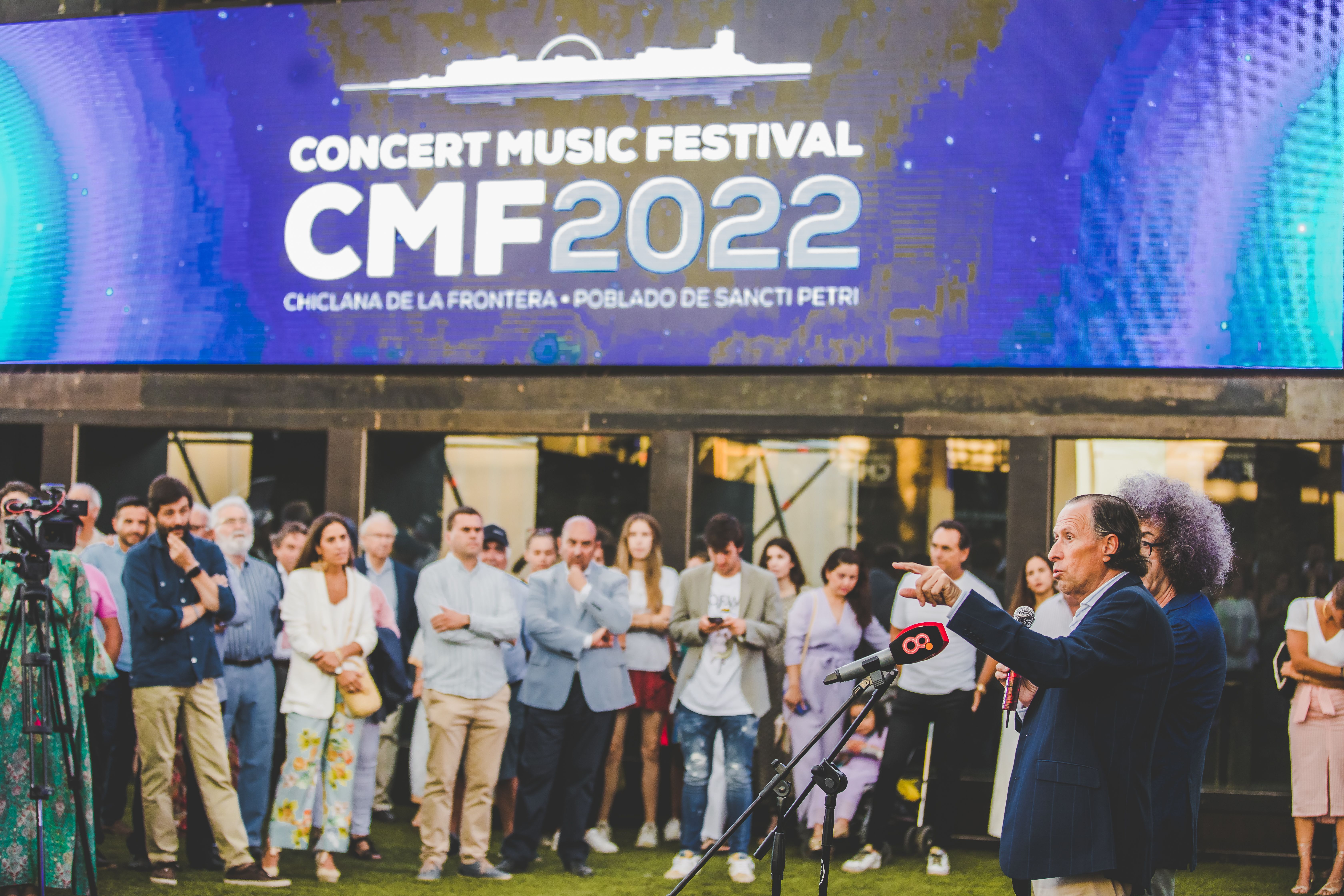 Presentación oficial del Concert Music Festival en Sancti Petri, Chiclana.