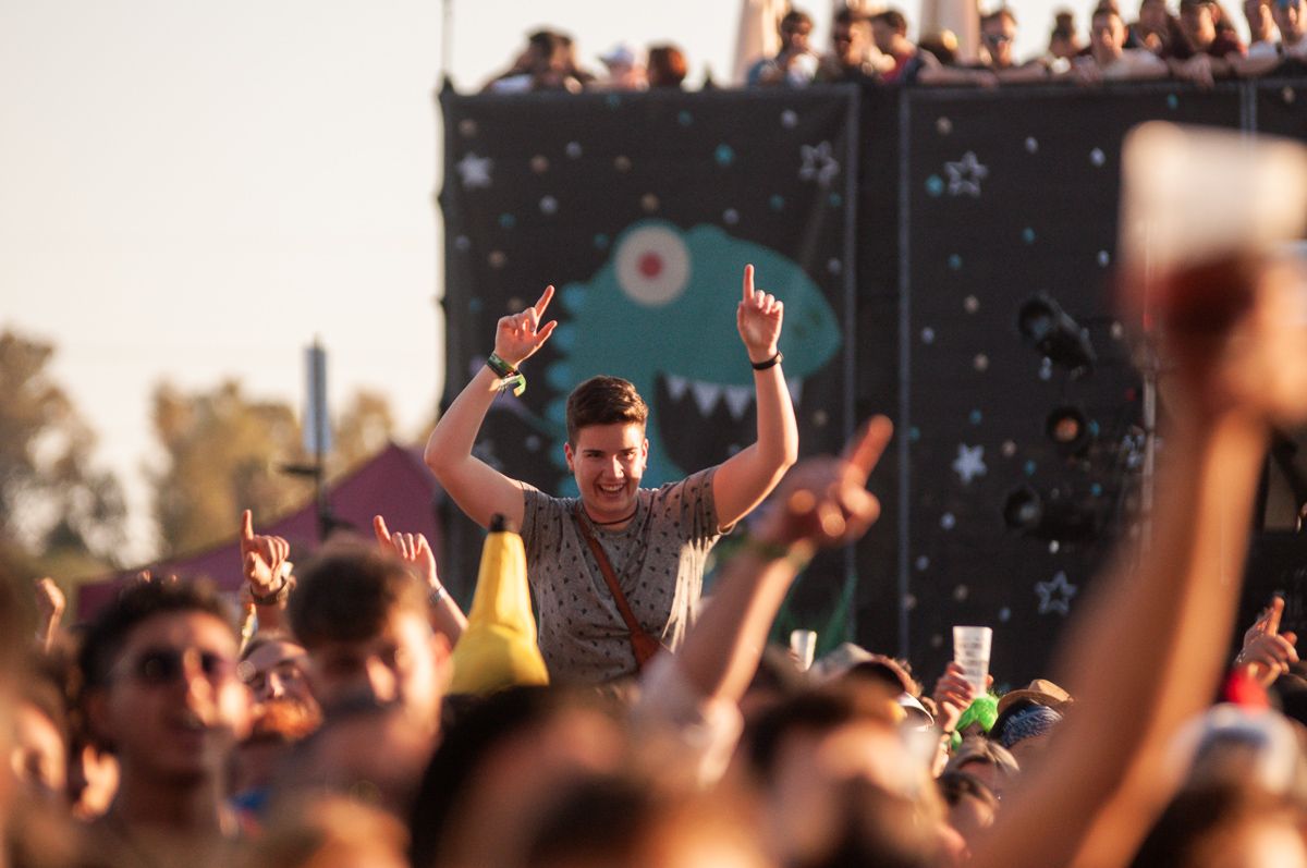 El público este viernes en el Primavera Trompetera. FOTO: MANU GARCÍA.