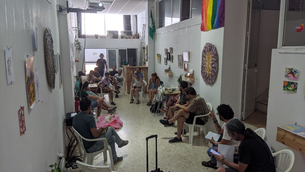 Asamblea de Adelante Andalucía celebrada en Jerez.