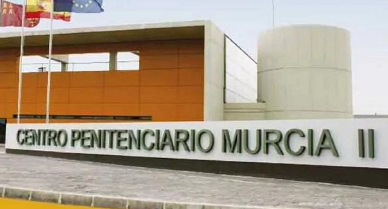 El centro penitenciario Murcia II donde ha tenido lugar la brutal agresión a un funcionario de prisiones.