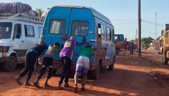 Carretera de Bissau.