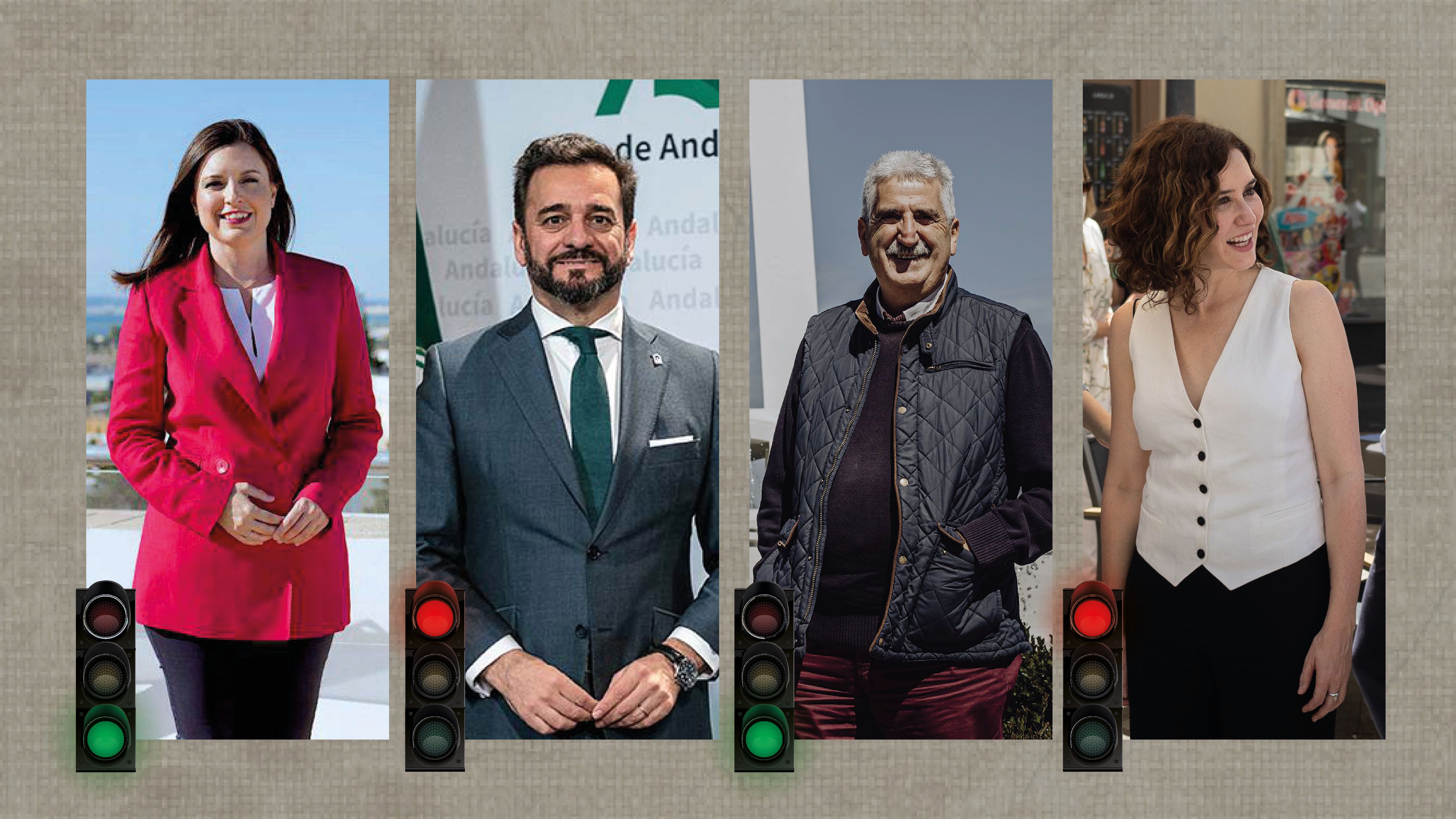 Patricia Cavada, Alejandro Cardenete, Luis Mario Aparcero e Isabel Díaz Ayuso, las voces y afonías de la semana en lavozdelsur.es.