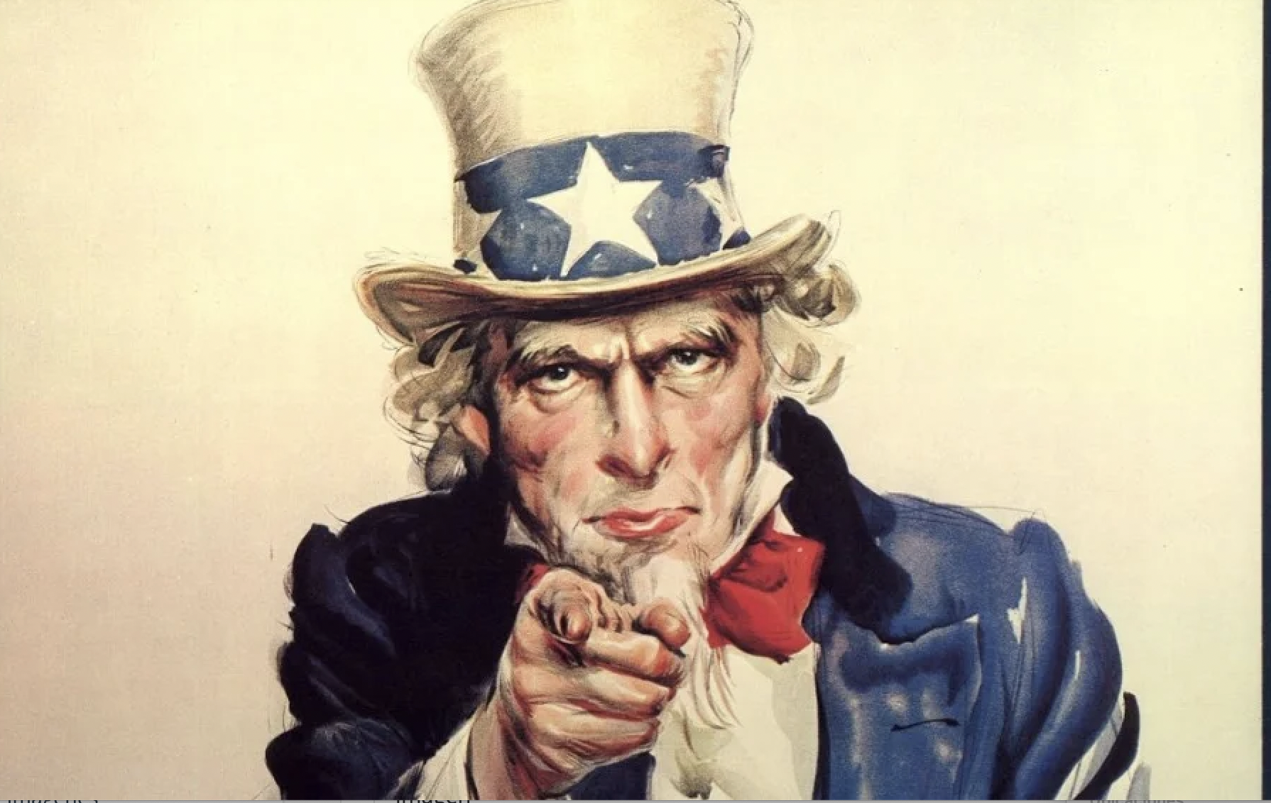 Te quiero a ti contra los Caminantes Blancos. Tío Sam, en una imagen de archivo.