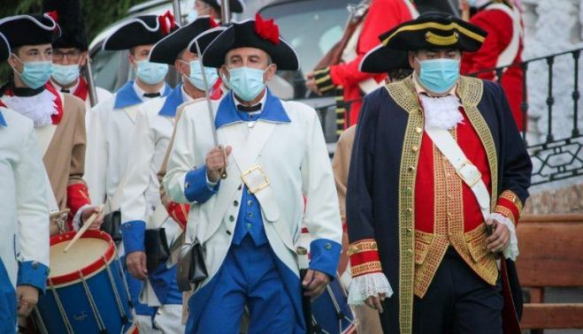 Fiesta del 4 de julio en Macharaviaya, pueblo natal de Bernardo de Gálvez.