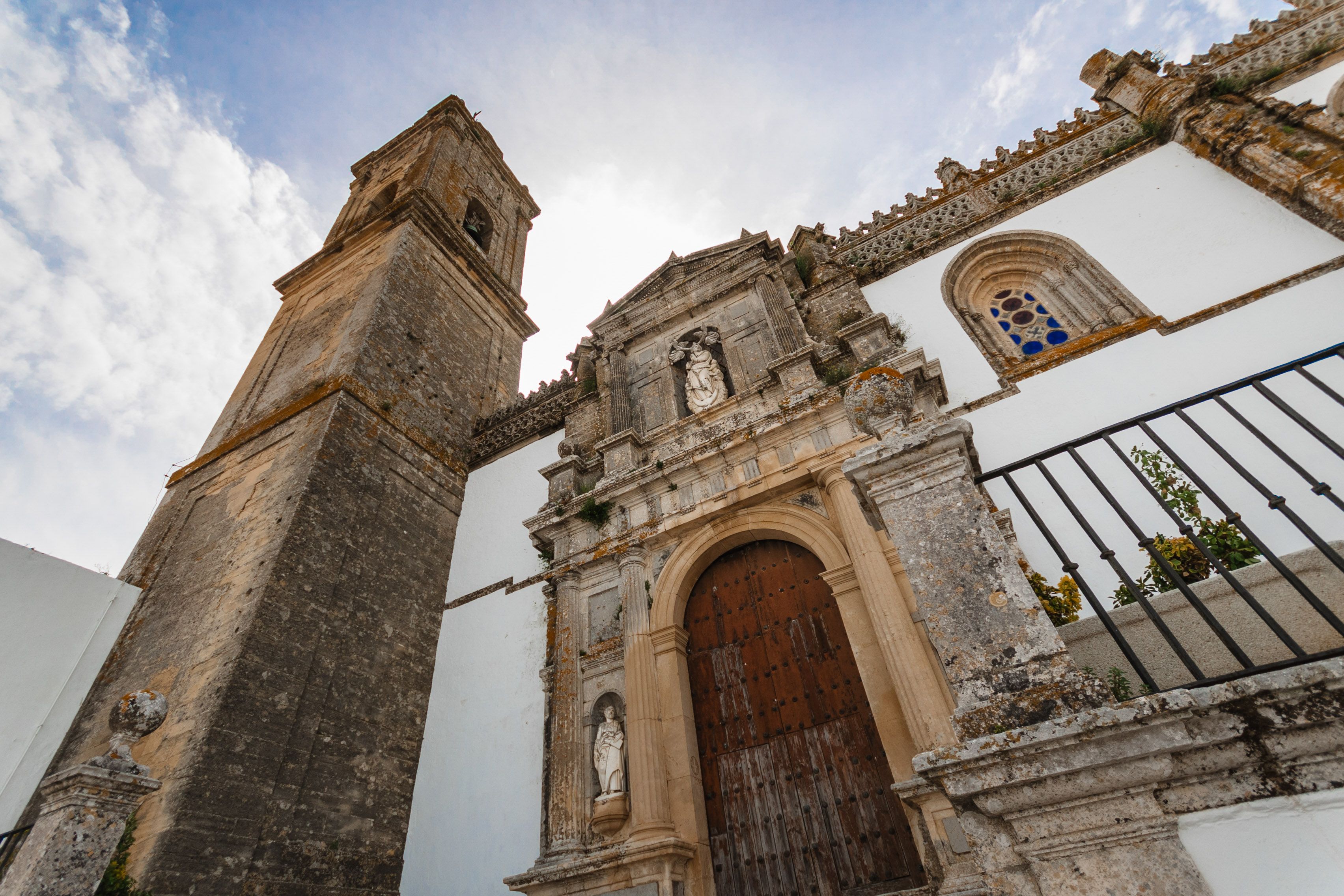 Iglesia Mayor de Medina Sidonia, templo gótico-renacentista del siglo XVI.