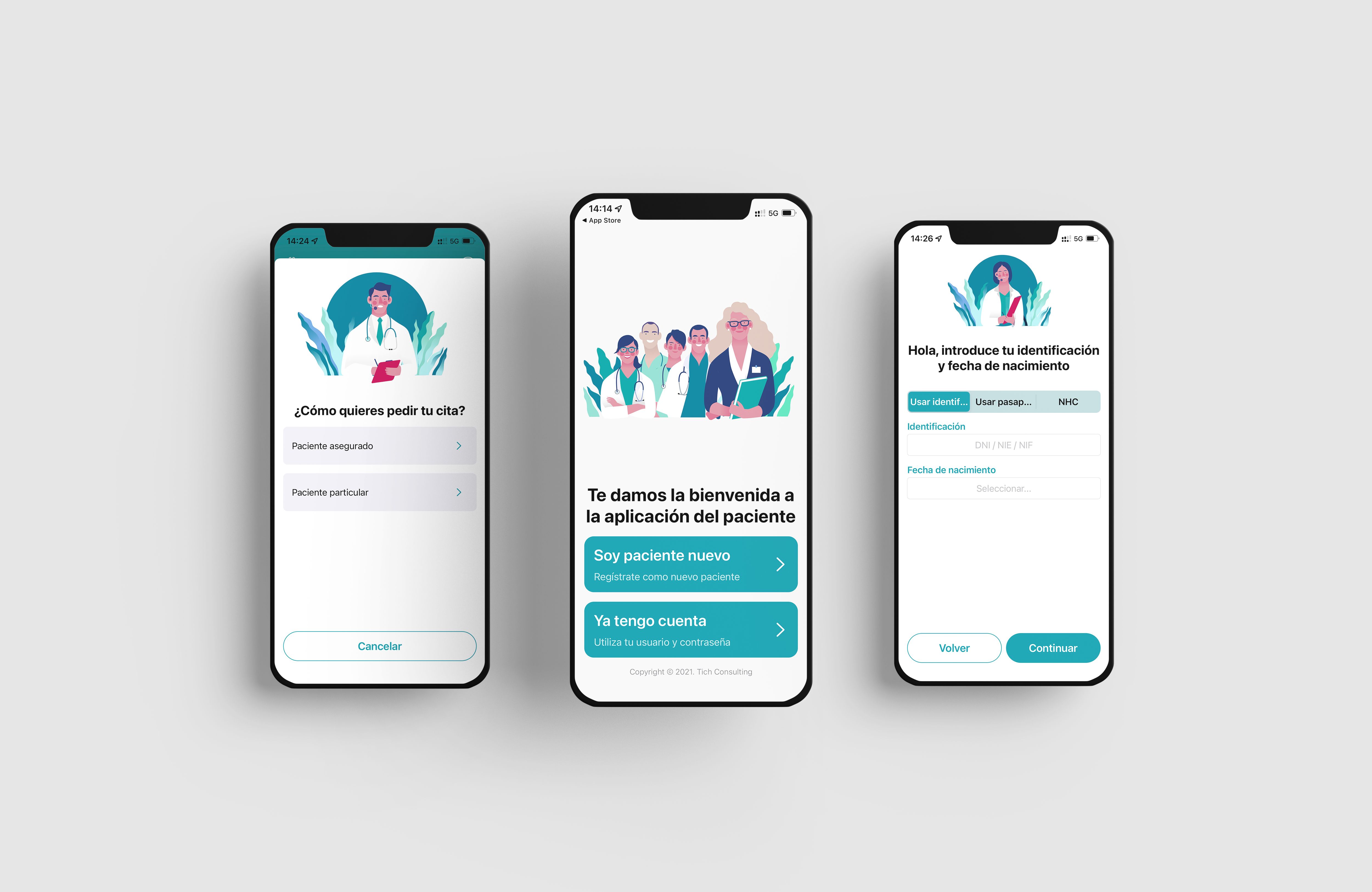 Nueva app del Grupo Hospitalario HLA.