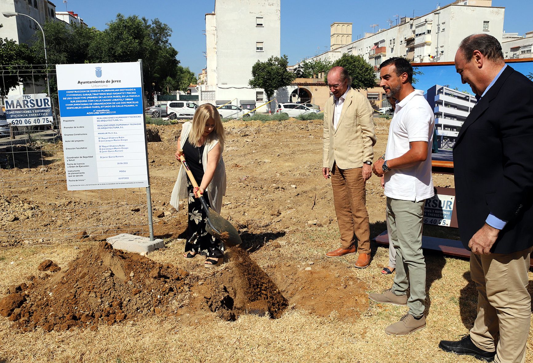 Primera piedra Grupo Q 3