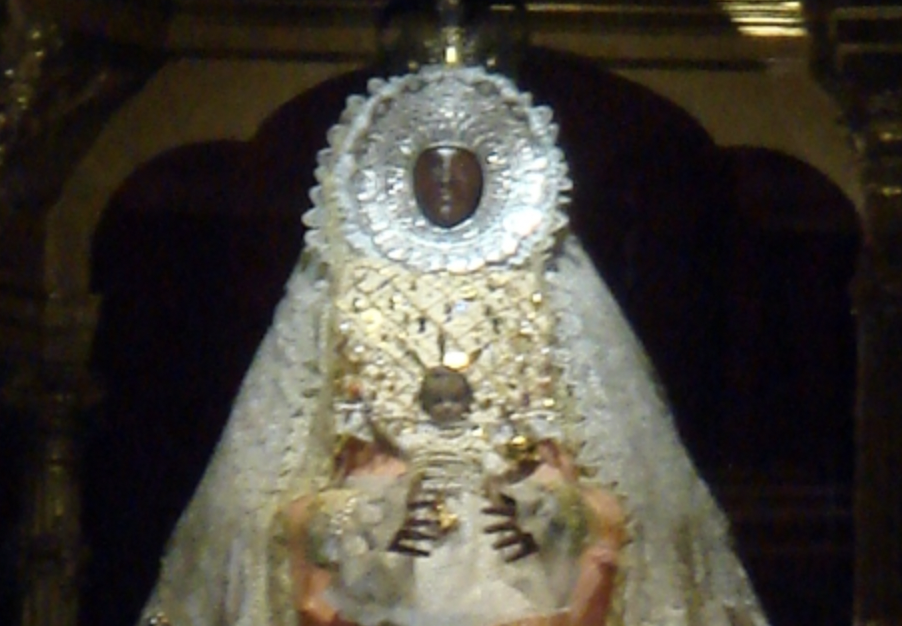 El enigma de las vírgenes negras gaditanas. En la imagen, la Virgen de Los Milagros, en El Puerto.