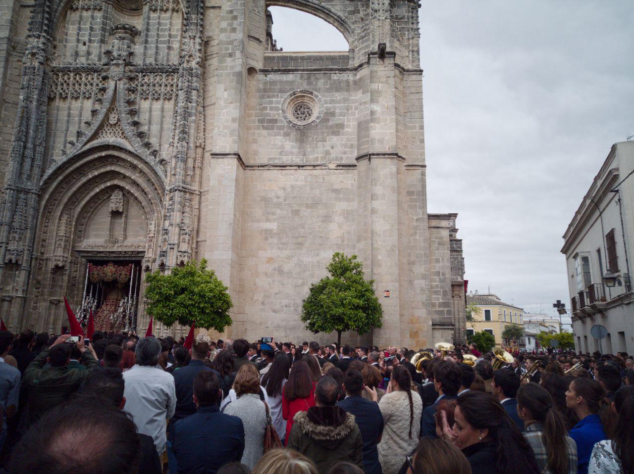 La Virgen del Desamparo, de recogida en Santiago.