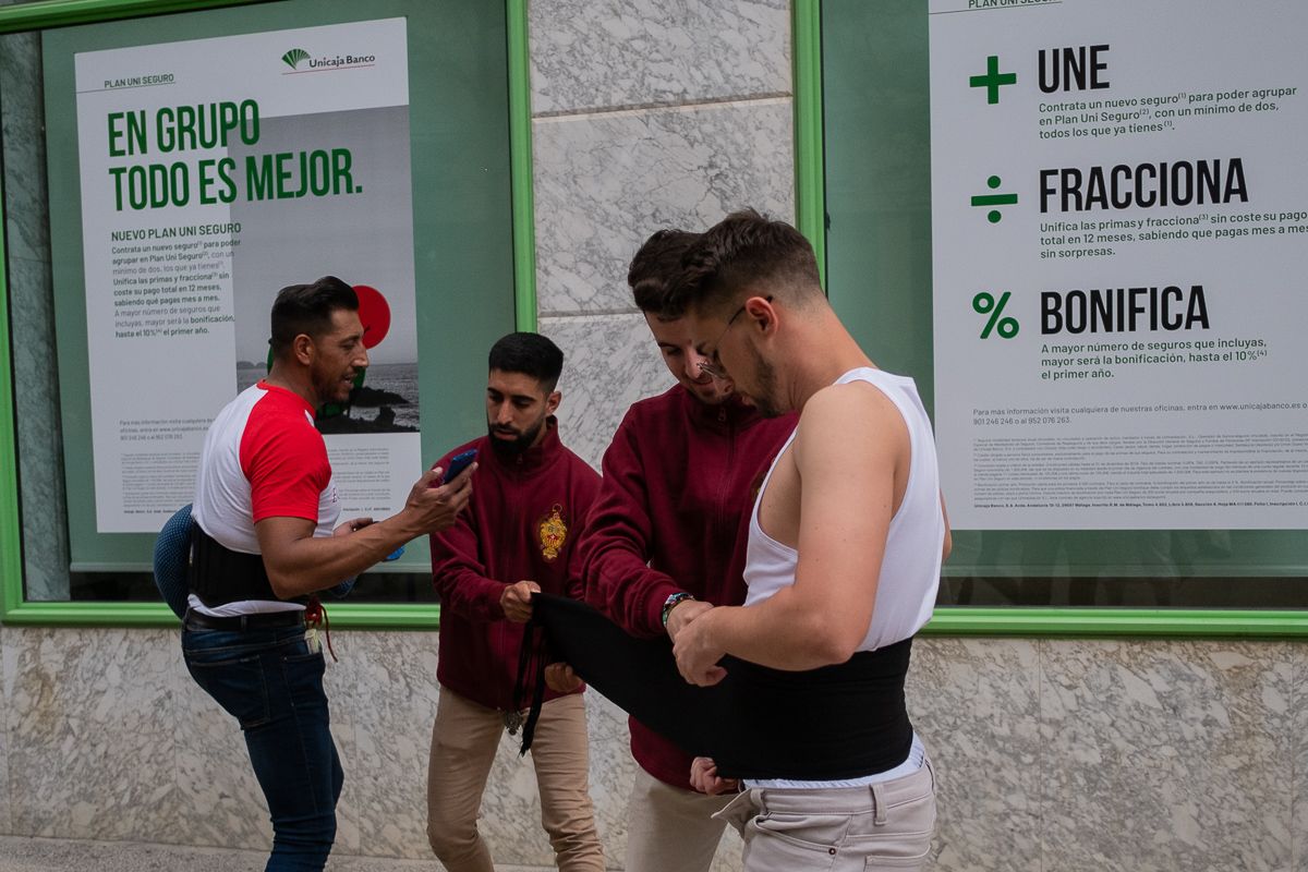Jornada complicada la de este pasado Miércoles Santo en Jerez. FOTO: MANU GARCÍA