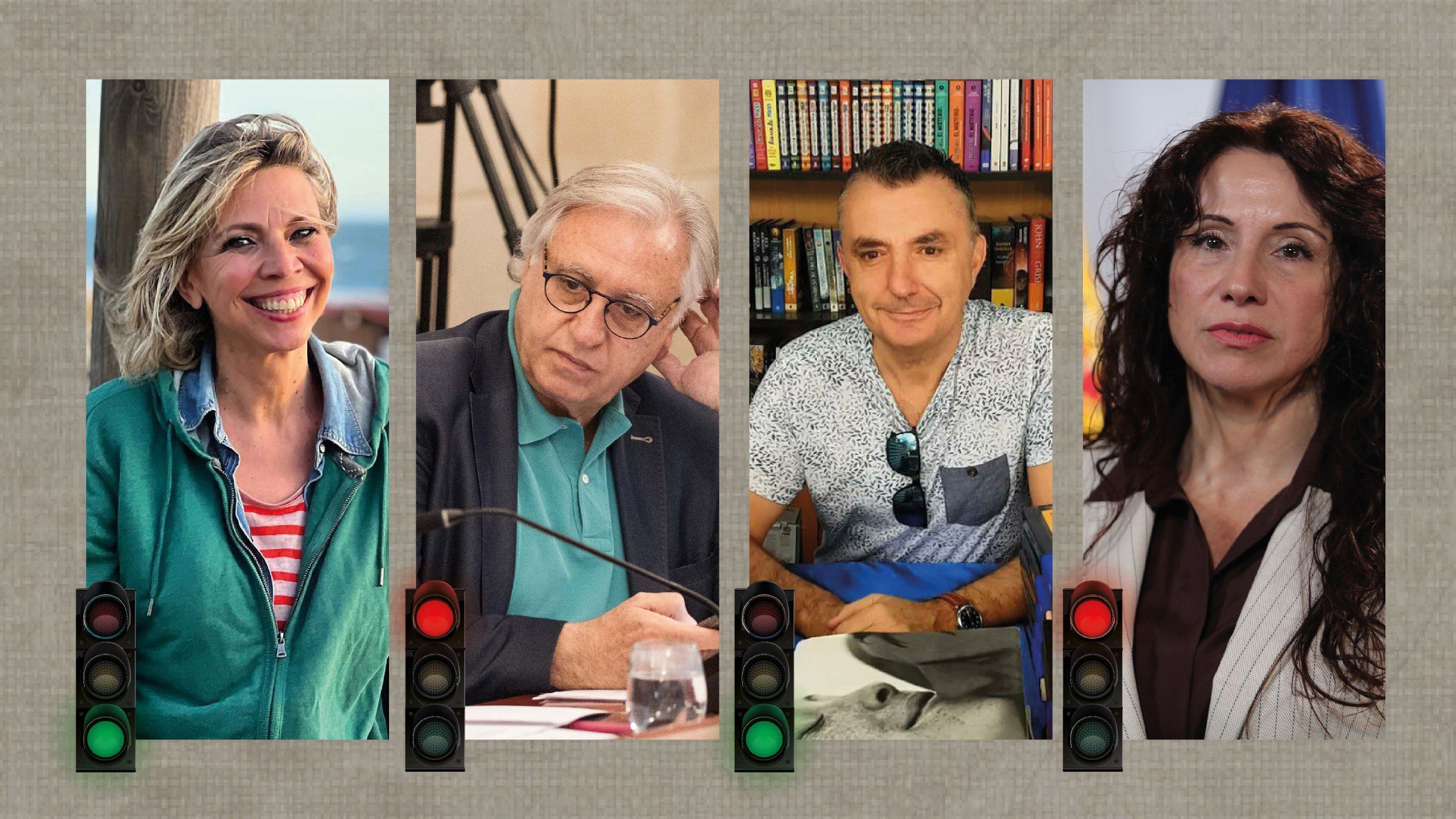 Marina Bernal, Francisco Camas, Manuel Vilas y Rocío Ruiz, las voces y afonías de la semana en lavozdelsur.es.