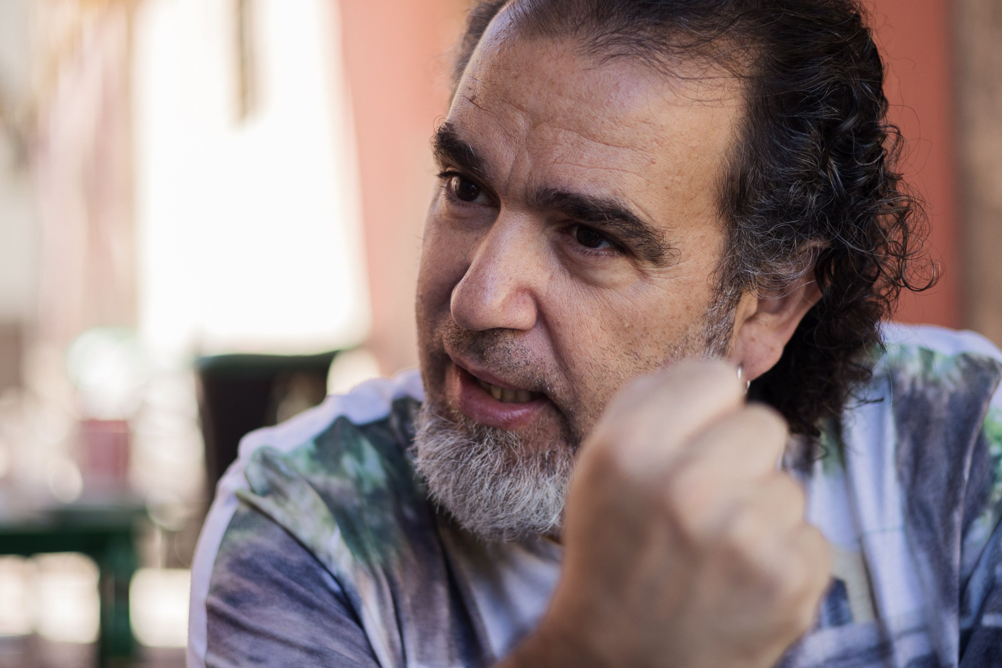 David Lagos, antes del estreno de 'Cantes del silencio', en una entrevista reciente con lavozdelsur.es. David Lagos, antes del estreno de 'Cantes del silencio', en una entrevista reciente con lavozdelsur.es.