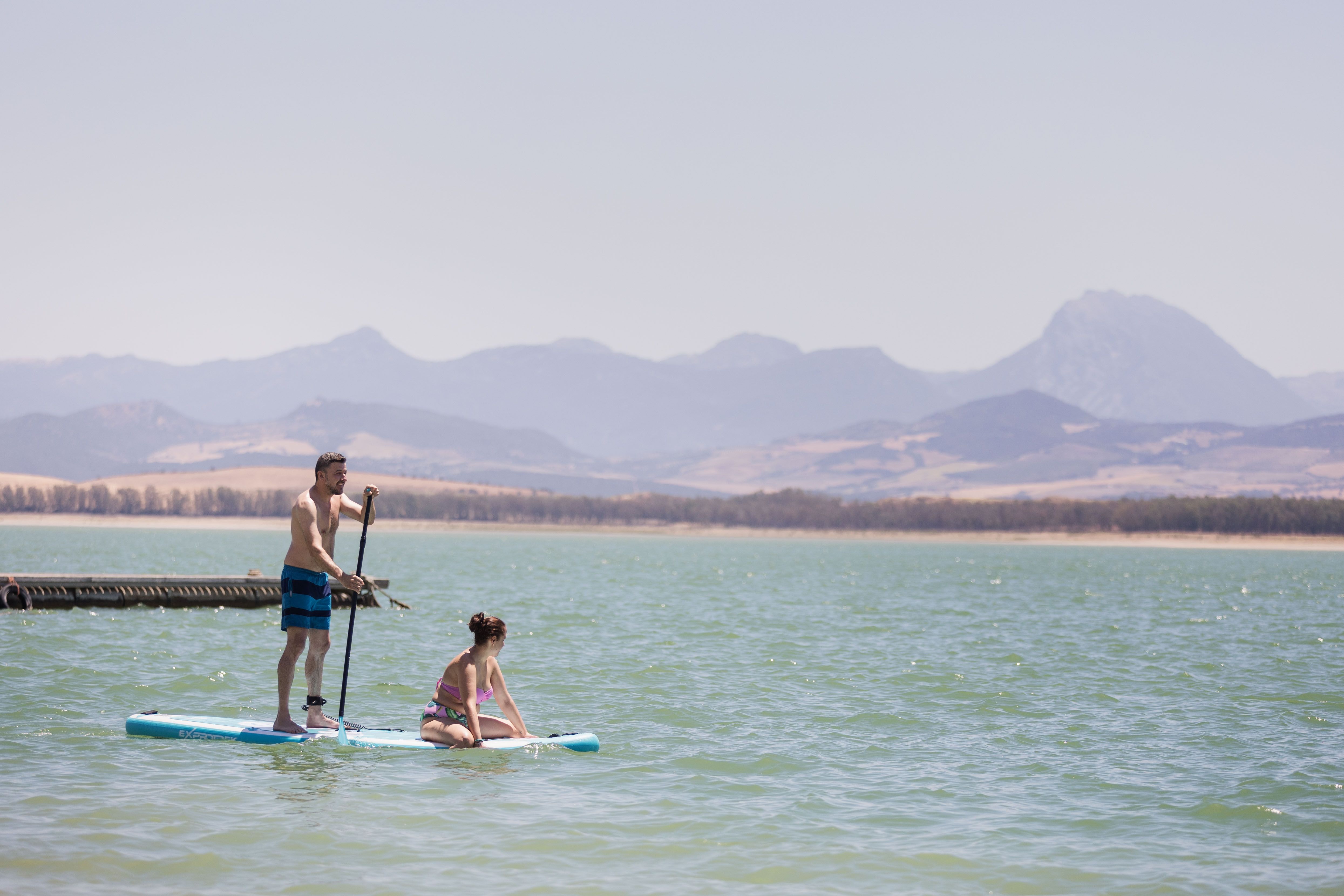 Playa de Bornos, en Cádiz.