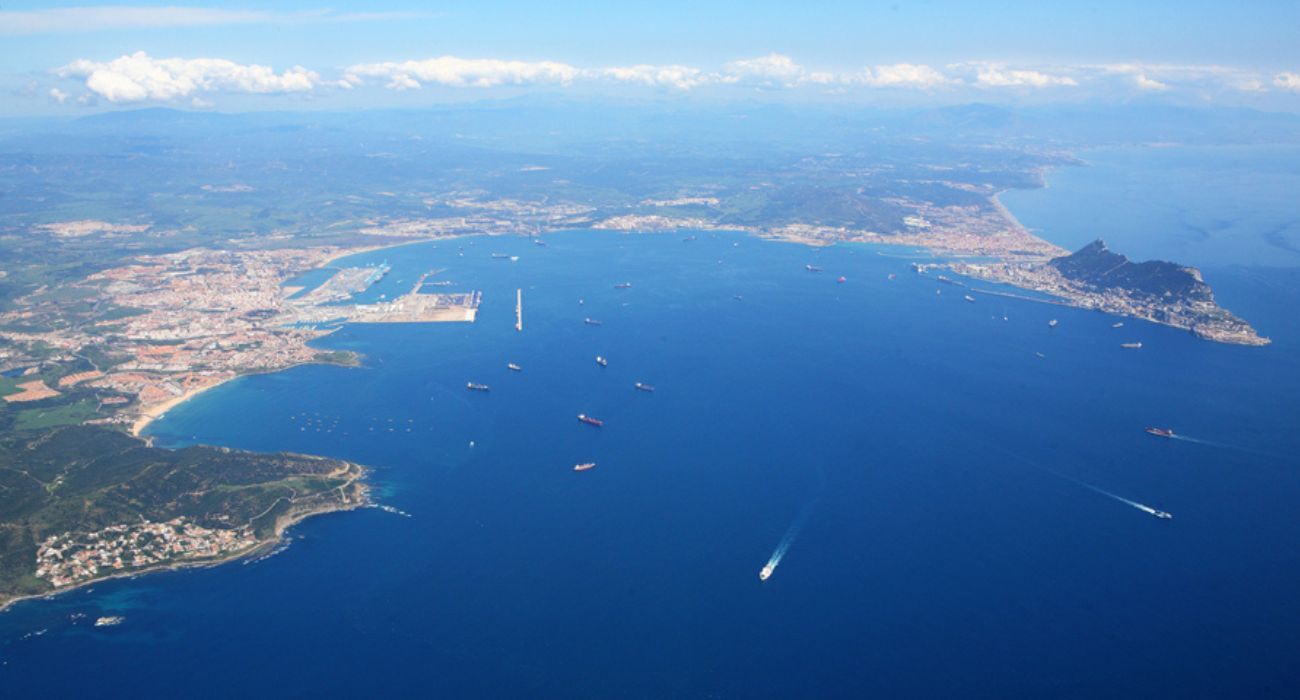 Una imagen de la Bahía de Algeciras.