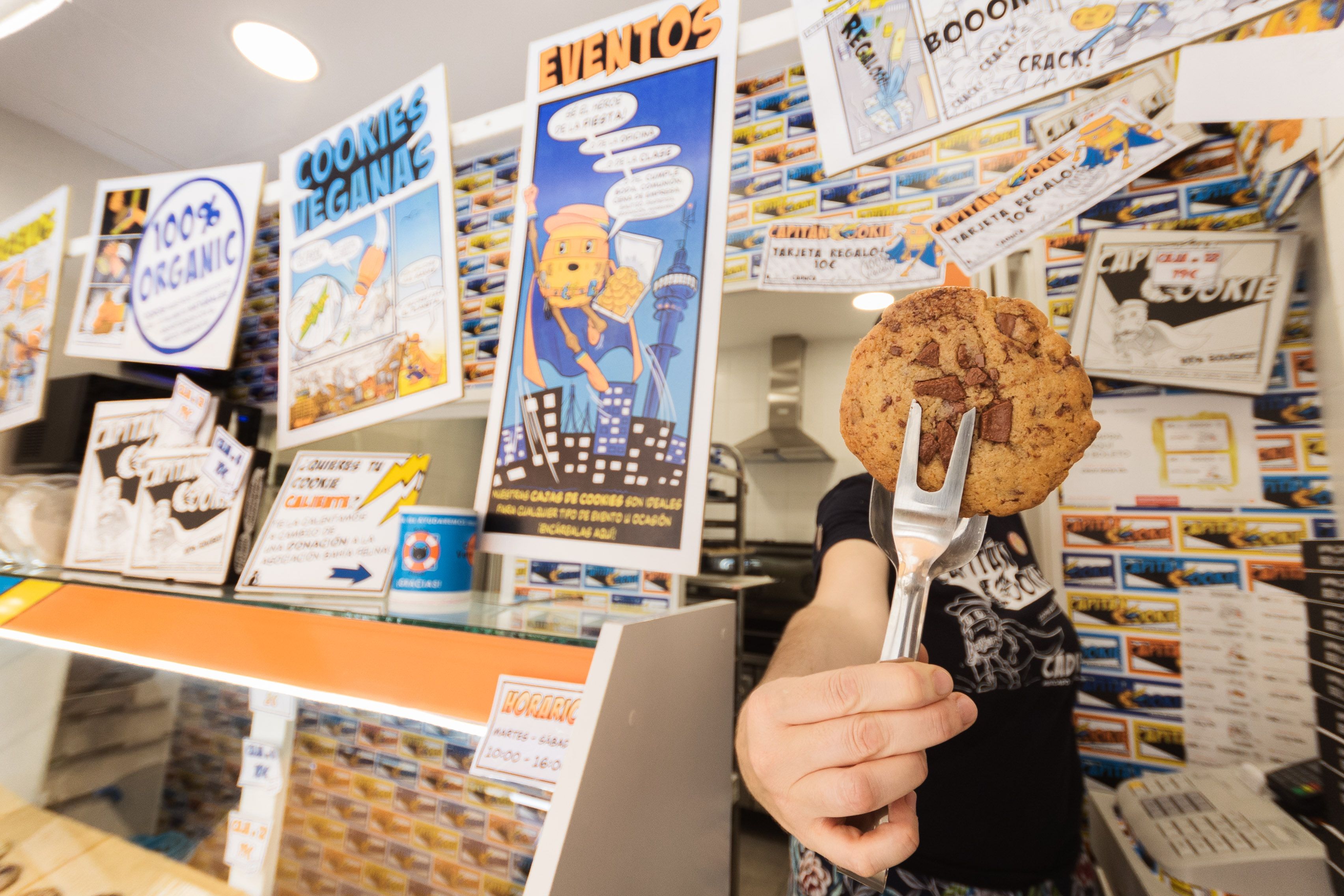 Una cookie del puesto número ocho de la Plaza.