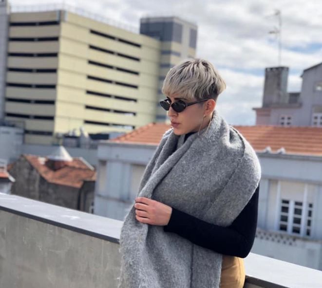 La autora de los poemas,  la onubense María Martín González. FOTO: CEDIDA