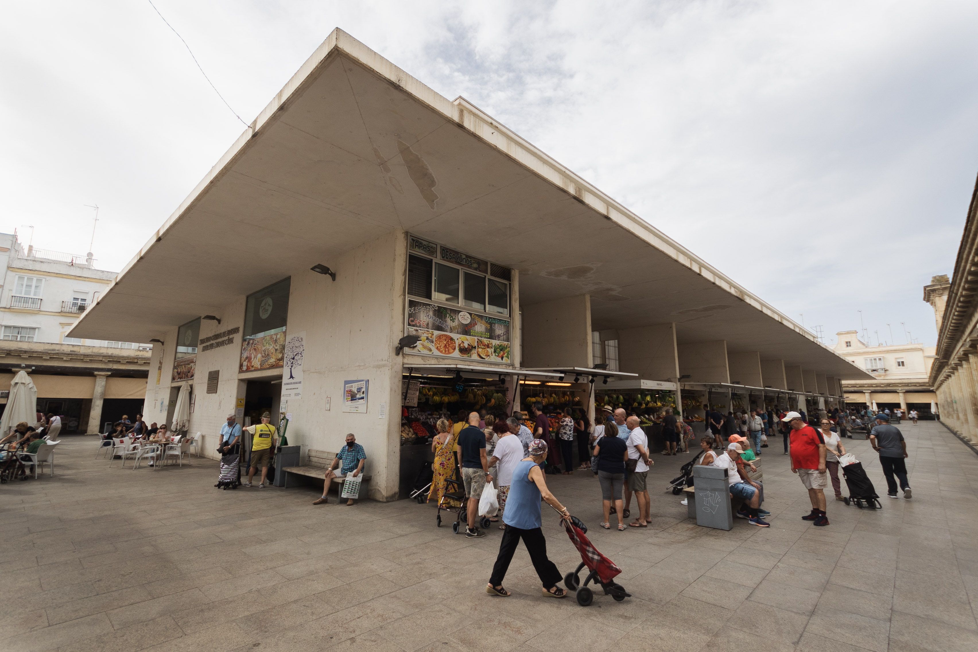 Imagen de archivo del Mercado Central de Cádiz.