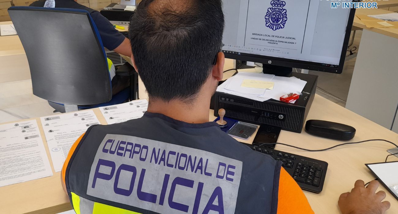 Un agente de la Policía Nacional en una imagen de archivo.