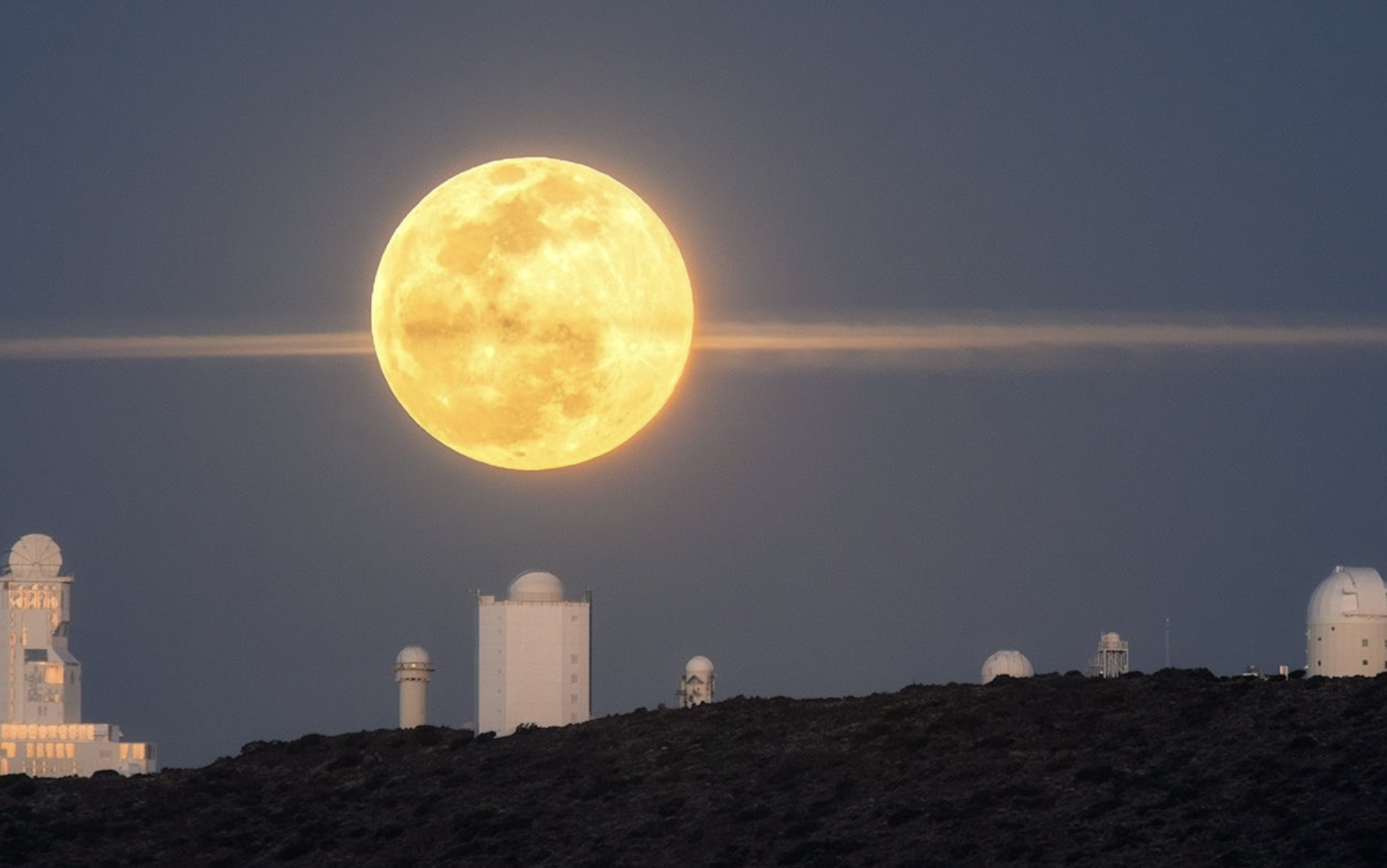 Superluna de ciervo en una imagen de archivo.  TURISMOLAOTORAVA
