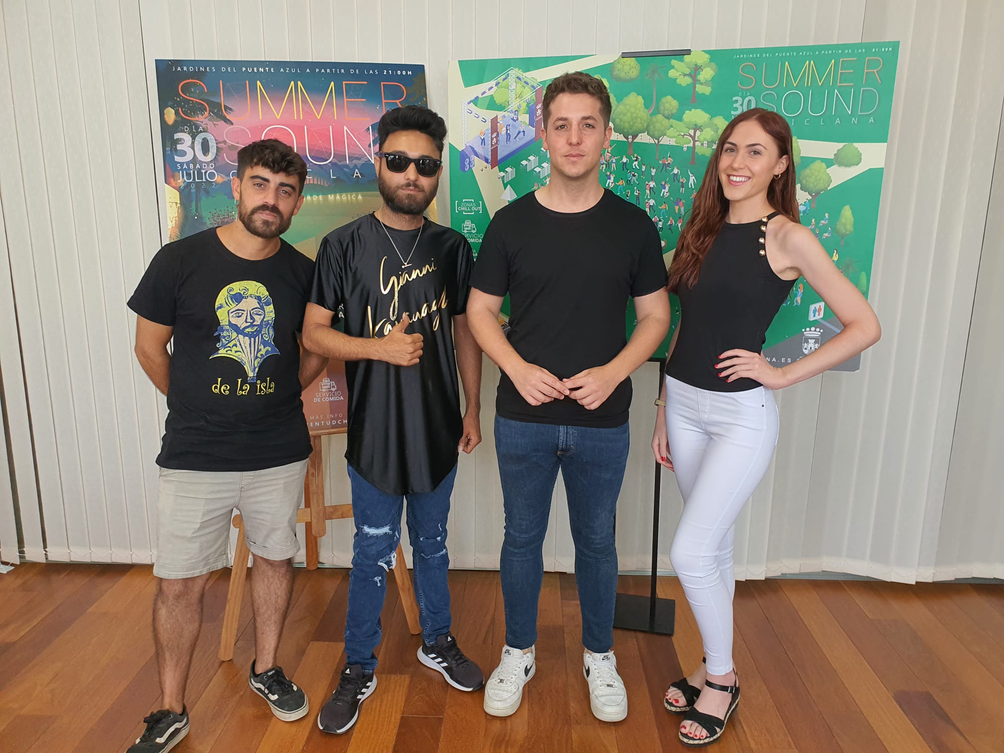 Los artistas chiclaneros que actuarán en la nueva edición de Summer Sound en los jardines de Urbisur.