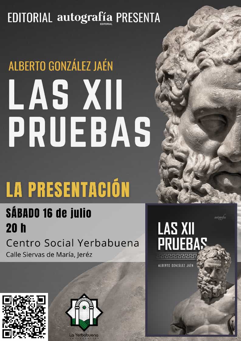 Cartel de la presentación.