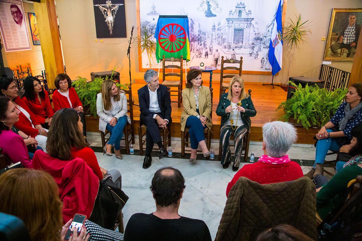 Un momento del encuentro en la peña La Bulería.