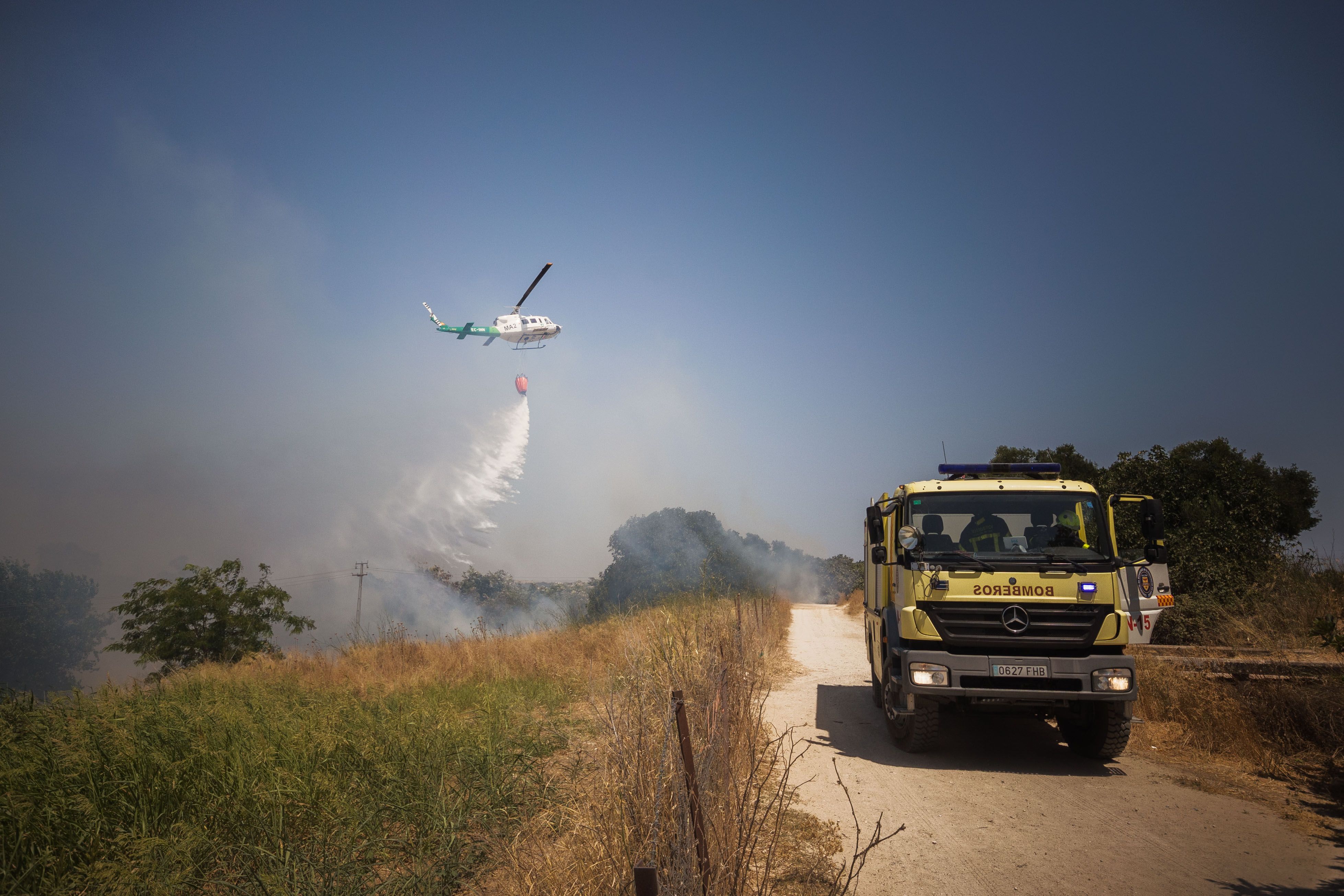 Impresionante labor de los profesionales. 