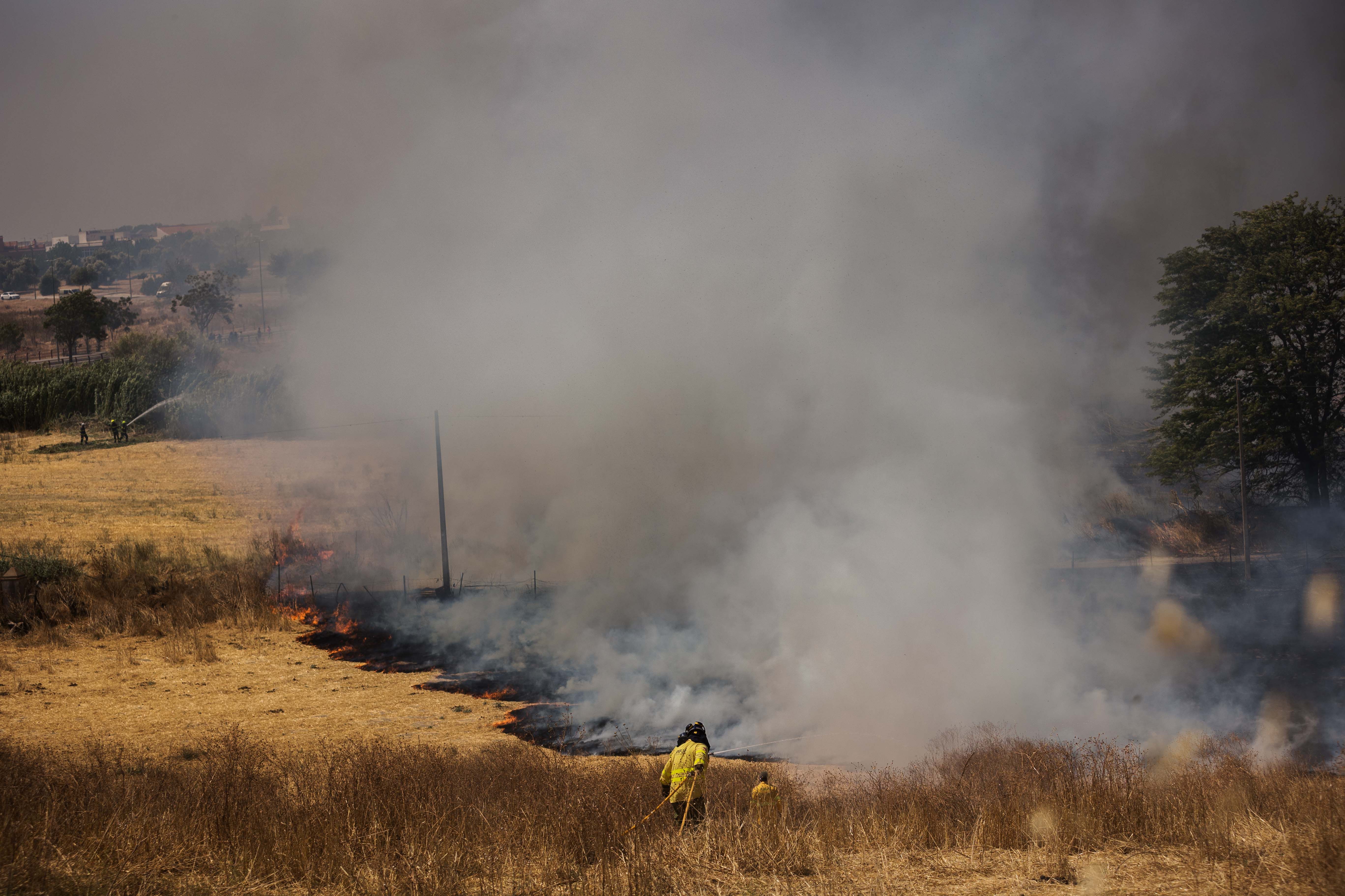 El fuego ha arrasado cientos de hectáreas. 