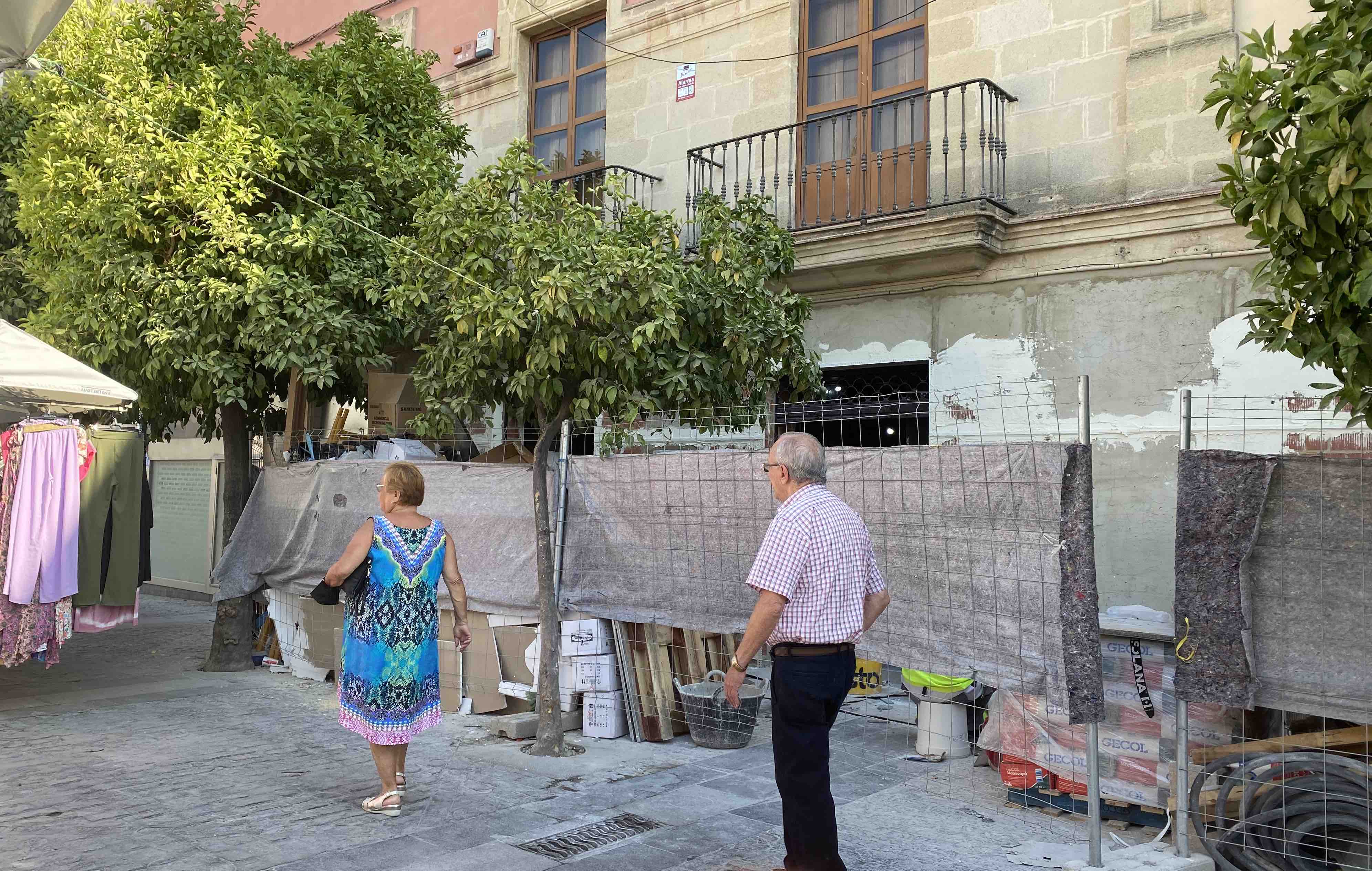 Cuenta atrás para la apertura de este restaurante en la calle Doña Blanca en Jerez.