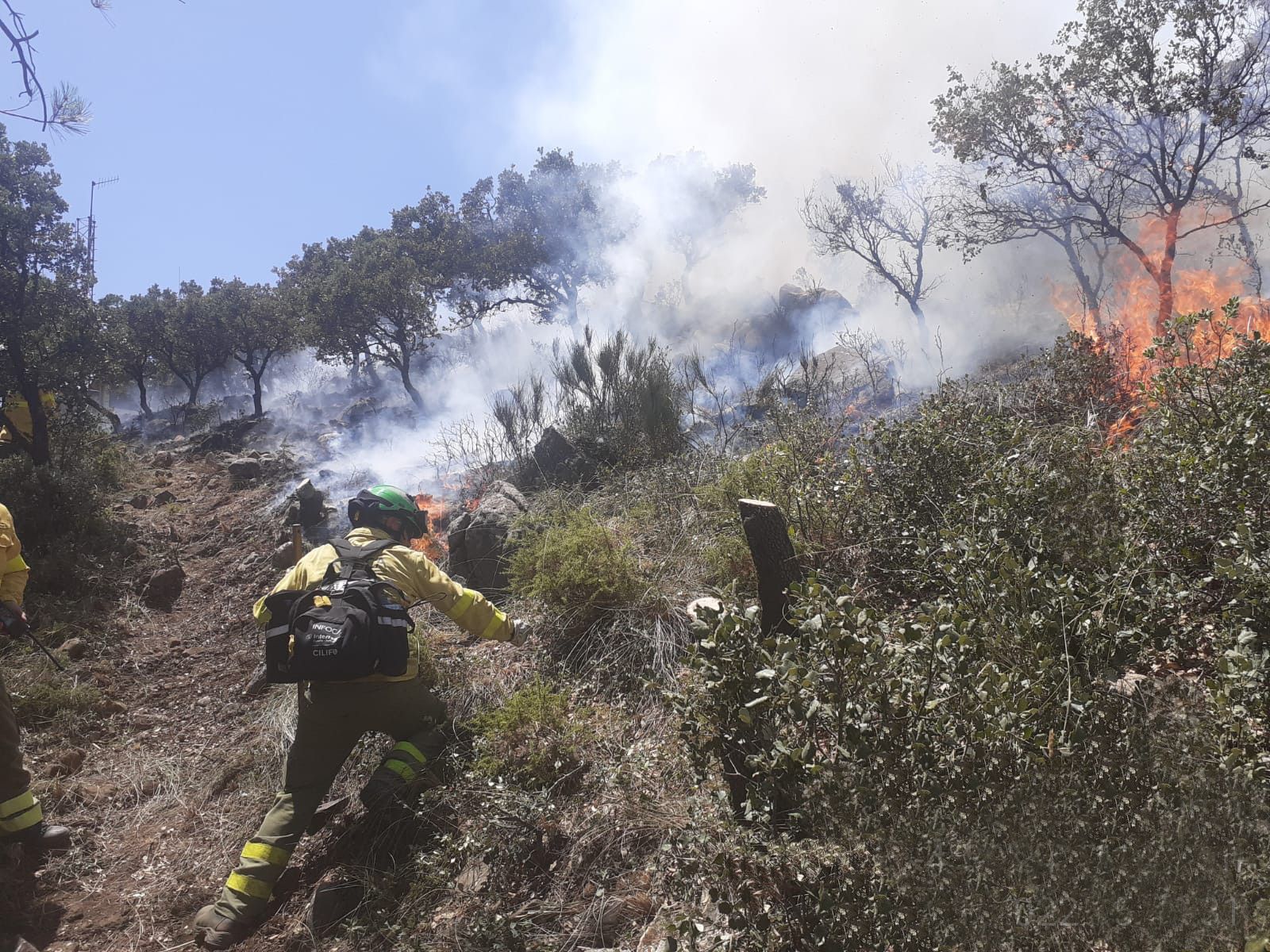 El fuego ha arrasado 1.900 hectáreas y ha mantenido en vilo desde el pasado viernes a tres municipios, Mijas, Alhaurín de la Torre y Alhaurín el Grande.